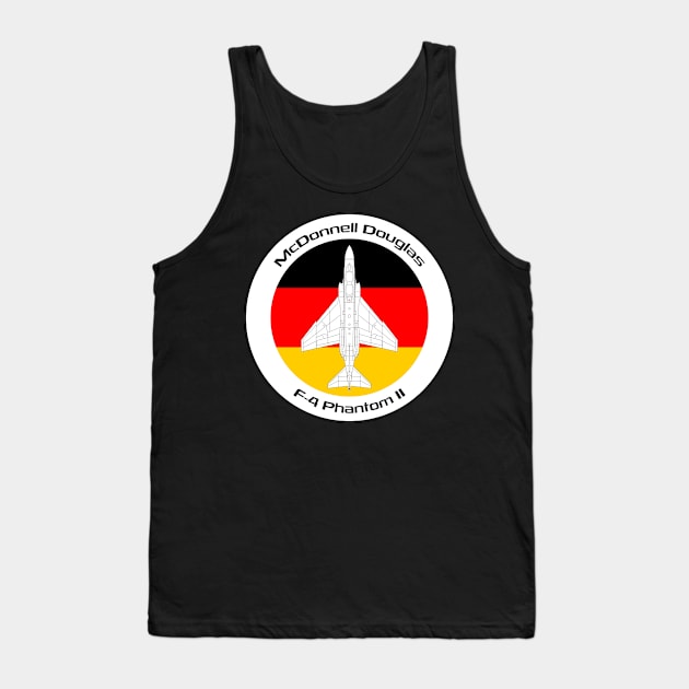 McDonnell Douglas F-4 Phantom II (DE) Tank Top by BearCaveDesigns